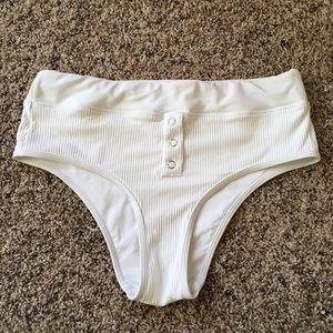 High waisted bikini bottoms